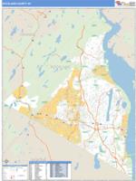 Rockland County, NY Wall Map Zip Code