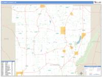 Wyoming County, NY Wall Map Zip Code