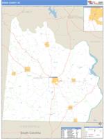 Anson County, NC Wall Map