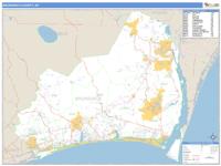 Brunswick County, NC Wall Map