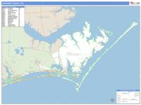 Carteret County, NC Wall Map