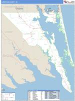 Currituck County, NC Wall Map