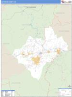 Haywood County, NC Wall Map