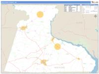 Hertford County, NC Wall Map