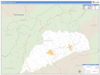 Madison County, NC Wall Map