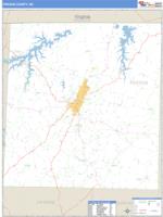 Person County, NC Wall Map Zip Code