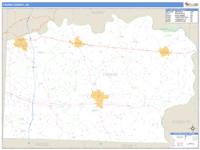 Yadkin County, NC Wall Map