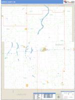 Barnes County, ND Wall Map Zip Code