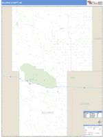 Billings County, ND Wall Map Zip Code