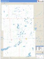 Kidder County, ND Wall Map