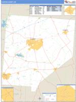 Clinton County, OH Wall Map Zip Code