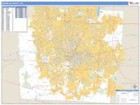 Franklin County, OH Wall Map