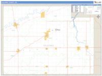 Paulding County, OH Wall Map