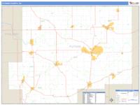 Putnam County, OH Wall Map Zip Code