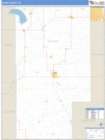 Blaine County, OK Wall Map Zip Code