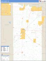 Grady County, OK Wall Map Zip Code