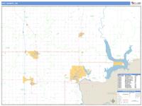 Kay County, OK Wall Map Zip Code