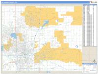 Oklahoma County, OK Wall Map