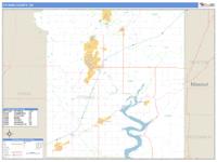 Ottawa County, OK Wall Map Zip Code