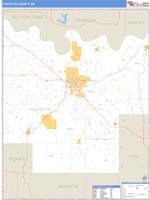 Pontotoc County, OK Wall Map