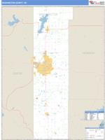 Washington County, OK Wall Map