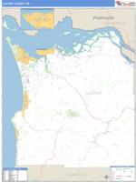 Clatsop County, OR Wall Map Zip Code