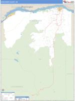 Hood River County, OR Wall Map Zip Code