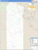 Malheur County, OR Wall Map Zip Code