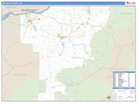 Umatilla County, OR Wall Map Zip Code