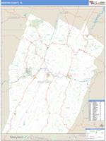 Bedford County, PA Wall Map