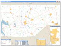 Crawford County, PA Wall Map Zip Code