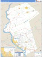 Dauphin County, PA Wall Map