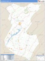 Huntingdon County, PA Wall Map