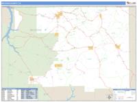 McKean County, PA Wall Map Zip Code