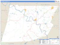 Wyoming County, PA Wall Map