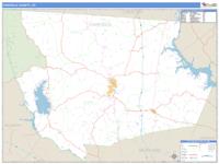 Fairfield County, SC Wall Map Zip Code
