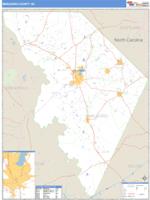 Marlboro County, SC Wall Map Zip Code