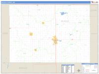 Beadle County, SD Wall Map Zip Code