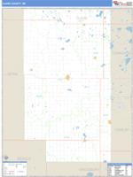 Clark County, SD Wall Map Zip Code