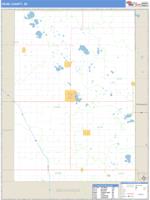 Deuel County, SD Wall Map Zip Code