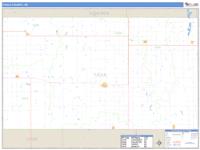 Faulk County, SD Wall Map Zip Code