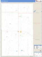 Hand County, SD Wall Map Zip Code