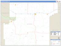 Jackson County, SD Wall Map