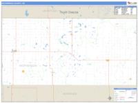 McPherson County, SD Wall Map Zip Code
