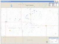 McPherson County, SD Wall Map