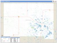 Marshall County, SD Wall Map Zip Code