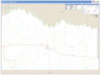 Mellette County, SD Wall Map