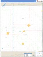 Moody County, SD Wall Map Zip Code