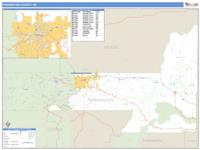 Pennington County, SD Wall Map