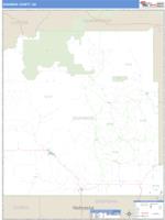 Shannon County, SD Wall Map Zip Code